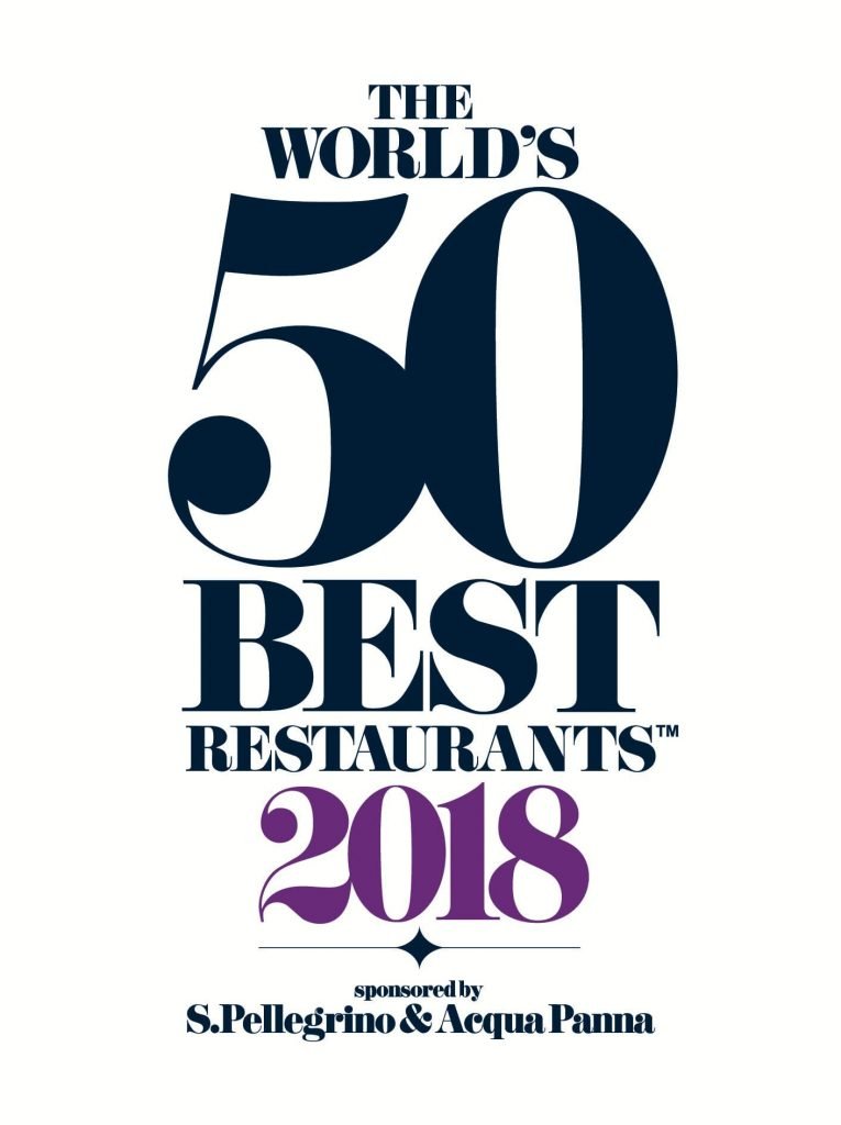 Logotipo del The World's 50 Best 2018