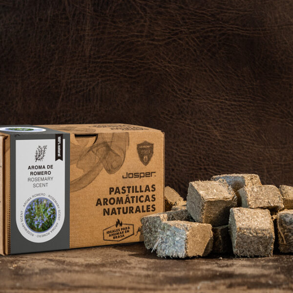 Natural Aromatic Wood Chunks for Smoking - Rosemary Scent